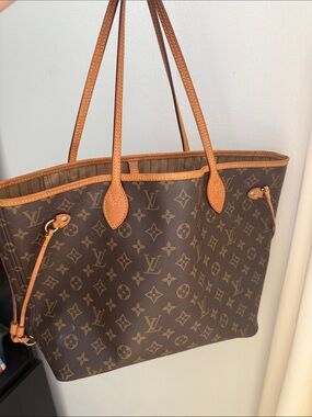 Louis Vuitton neverfull GM brown Monogram Canvas Tote large preowned